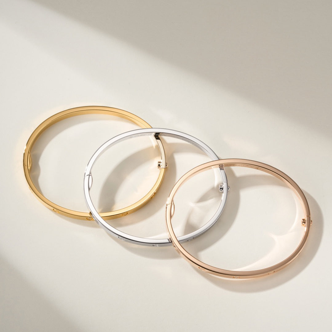 [⭐Seralia]LOVE BRACELET 3.65MM 6 DIAMONDS