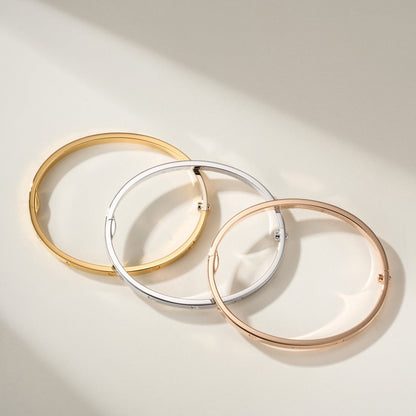 [⭐Seralia]LOVE BRACELET 3.65MM 6 DIAMONDS