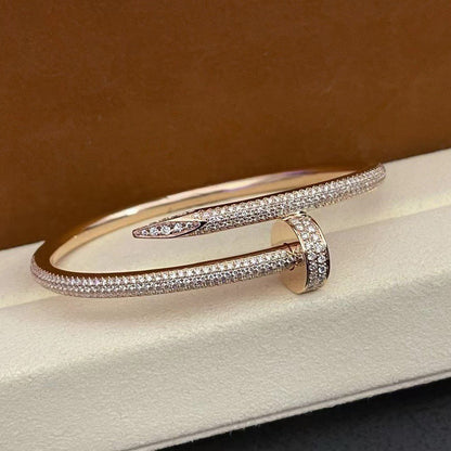 [⭐Seralia]JUSTE BRACELET 3.5MM ALL DIAMONDS