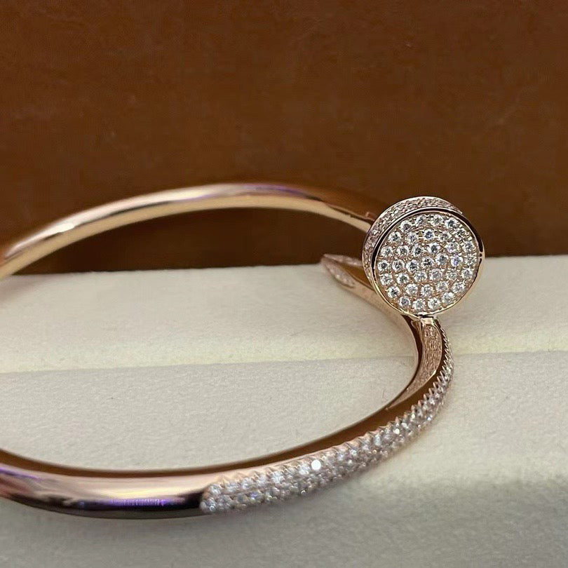 [⭐Seralia]JUSTE BRACELET 3.5MM ALL DIAMONDS