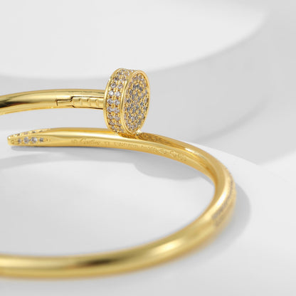[⭐Seralia]JUSTE BRACELET 3.5MM ALL DIAMONDS