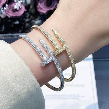 [⭐Seralia]JUSTE BRACELET 3.5MM ALL DIAMONDS