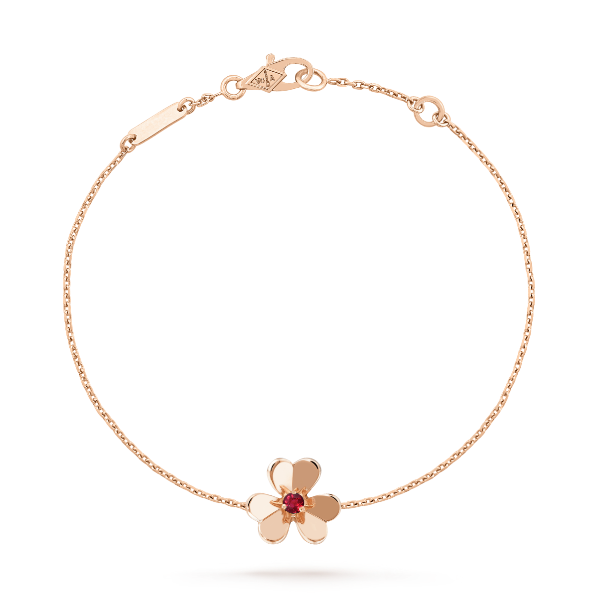 [⭐Seralia]FRIVOLE GOLD FLOWER PINK MALACHITE BRACELET