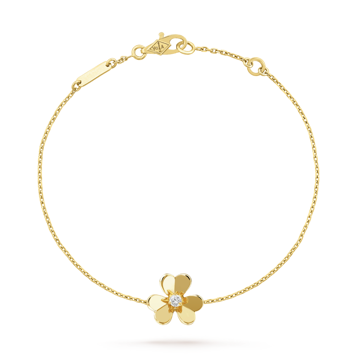 [⭐Seralia]FRIVOLE GOLD FLOWER PINK MALACHITE BRACELET