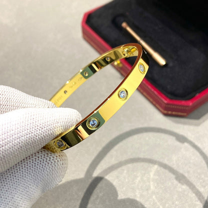 [⭐Seralia]LOVE BRACELET 6.1MM 10 DIAMONDS