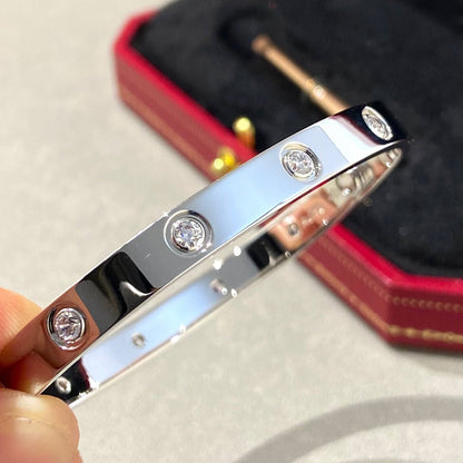 [⭐Seralia]LOVE BRACELET 6.1MM 10 DIAMONDS