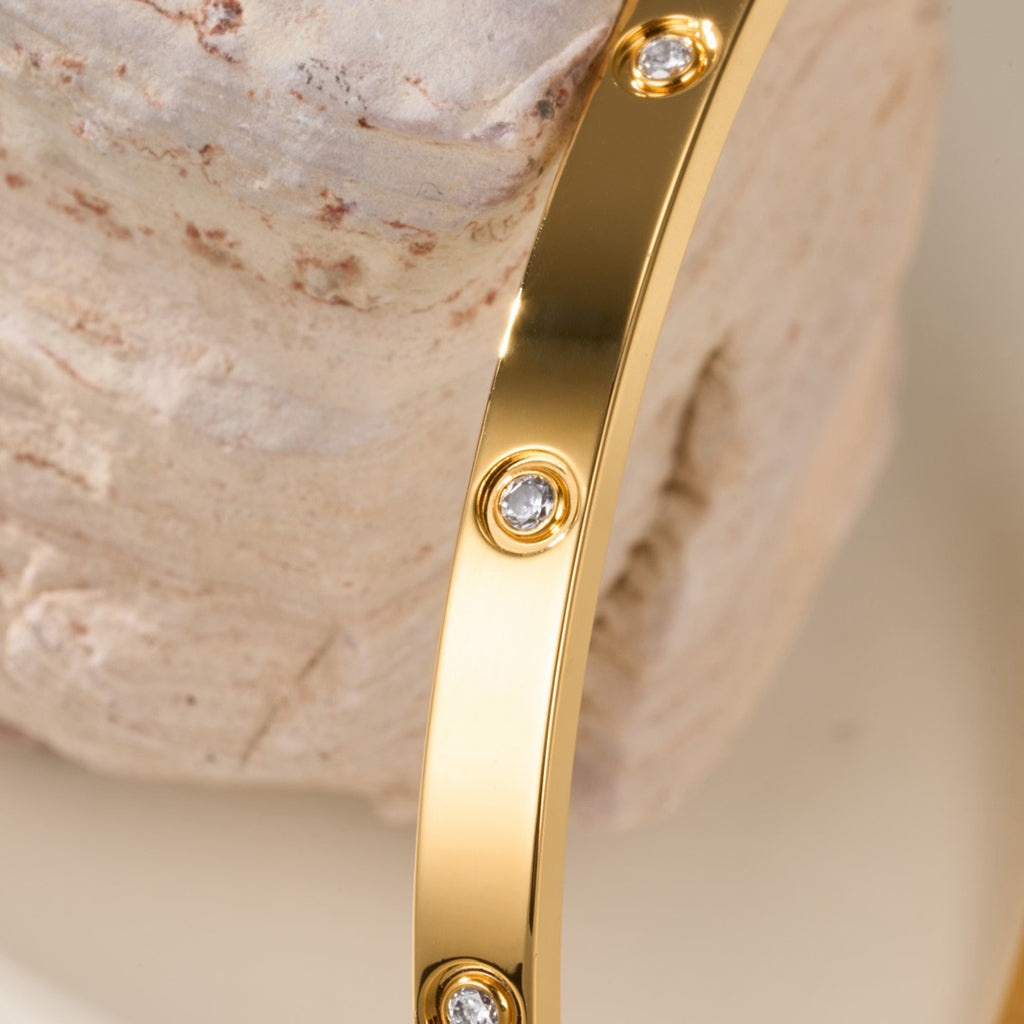 [⭐Seralia]LOVE BRACELET 3.65MM 10 DIAMONDS