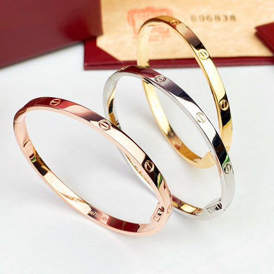 [⭐Seralia]LOVE BRACELET 3.65MM NO DIAMONDS