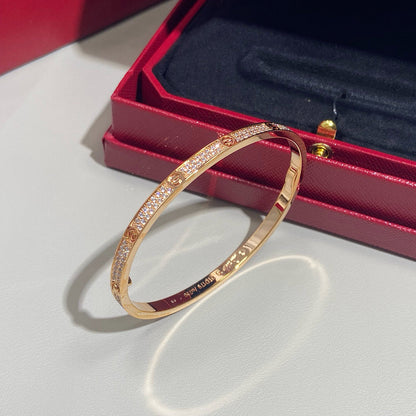 [⭐Seralia]LOVE BRACELET 3.65MM DIAMOND-PAVED