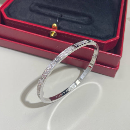 [⭐Seralia]LOVE BRACELET 3.65MM DIAMOND-PAVED
