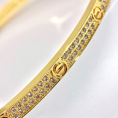 [⭐Seralia]LOVE BRACELET 3.65MM DIAMOND-PAVED