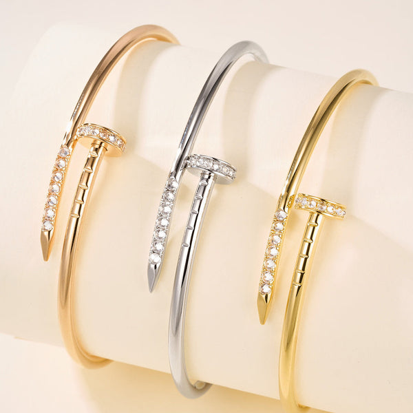 [⭐Seralia]JUSTE BRACELET 2.5MM DIAMONDS