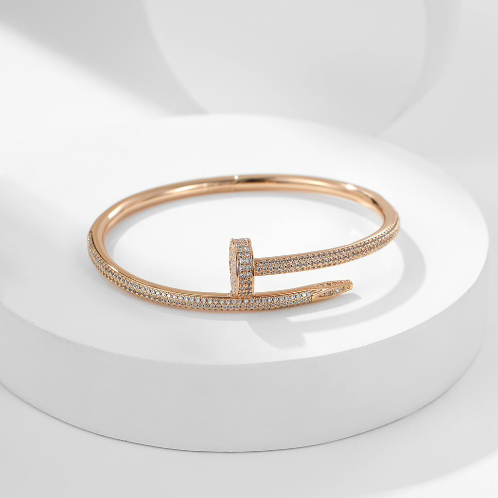 [⭐Seralia]JUSTE BRACELET 3.5MM ALL DIAMONDS