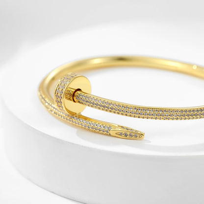 [⭐Seralia]JUSTE BRACELET 3.5MM ALL DIAMONDS