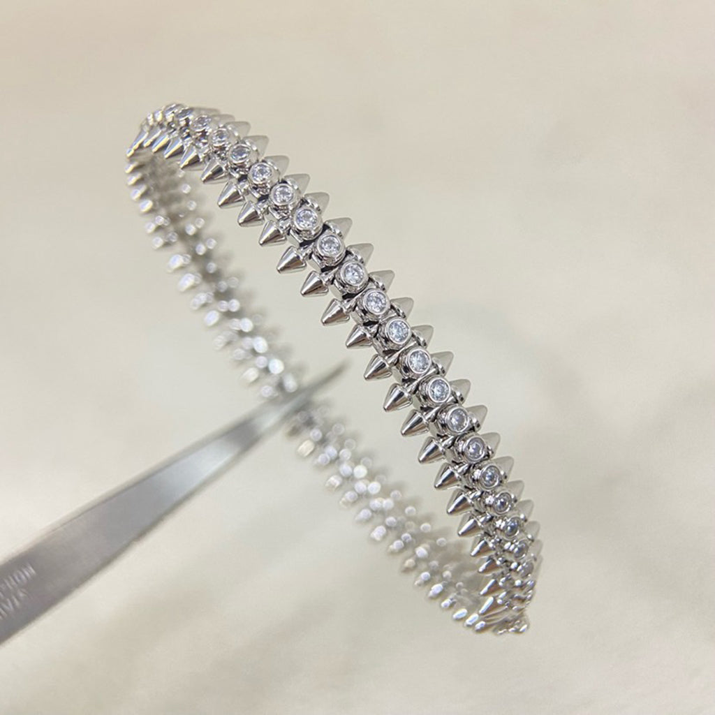 [⭐Seralia]CLASH  BRACELET 8MM DIAMONDS