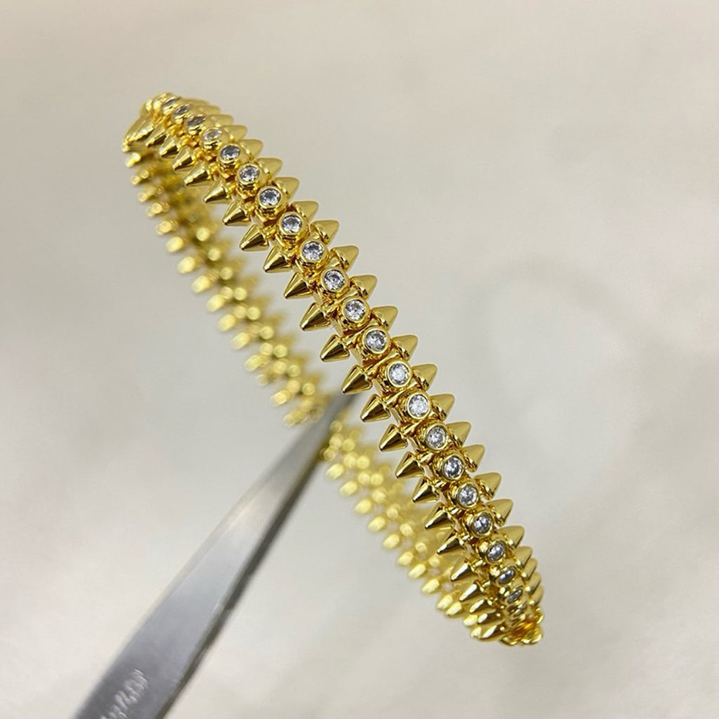 [⭐Seralia]CLASH  BRACELET 8MM DIAMONDS
