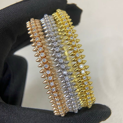 [⭐Seralia]CLASH  BRACELET 8MM DIAMONDS