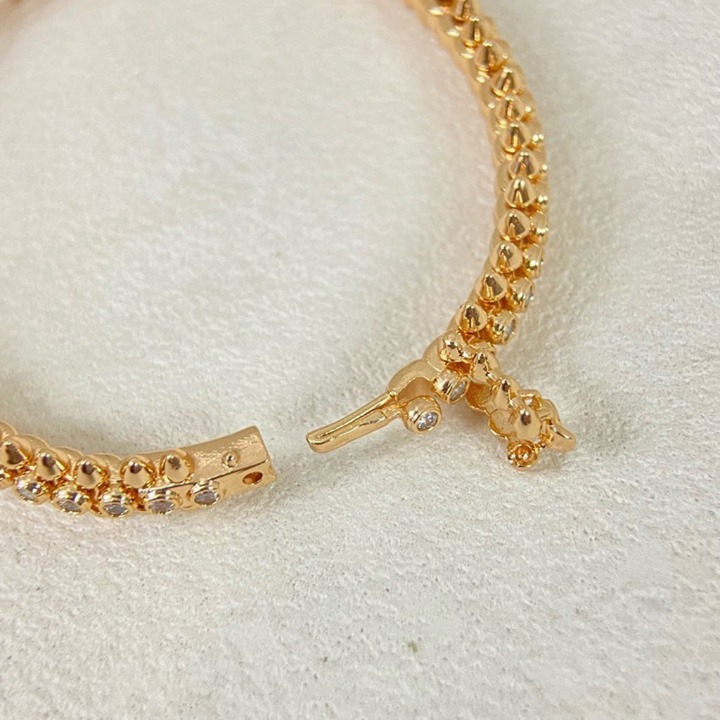 [⭐Seralia]CLASH  BRACELET 8MM DIAMONDS