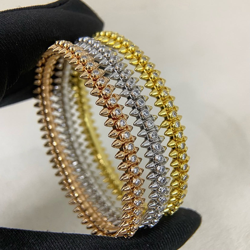 [⭐Seralia]CLASH  BRACELET 8MM DIAMONDS