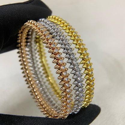 [⭐Seralia]CLASH  BRACELET 8MM DIAMONDS