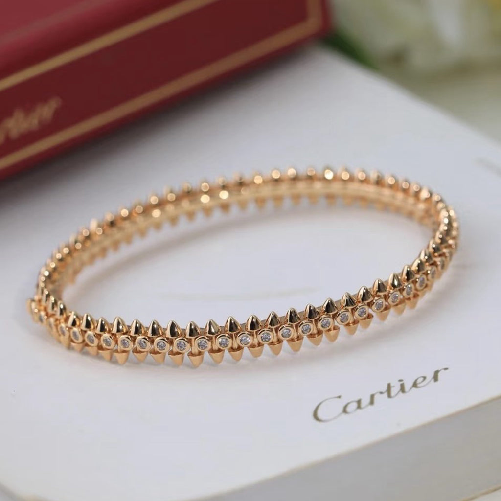 [⭐Seralia]CLASH  BRACELET 8MM DIAMONDS