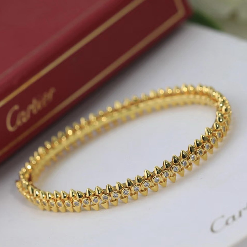 [⭐Seralia]CLASH  BRACELET 8MM DIAMONDS