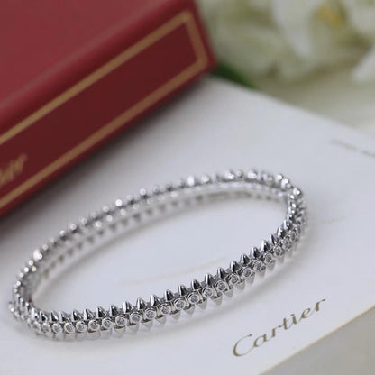 [⭐Seralia]CLASH  BRACELET 8MM DIAMONDS