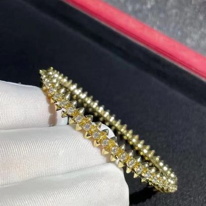 [⭐Seralia]CLASH  BRACELET 8MM DIAMONDS