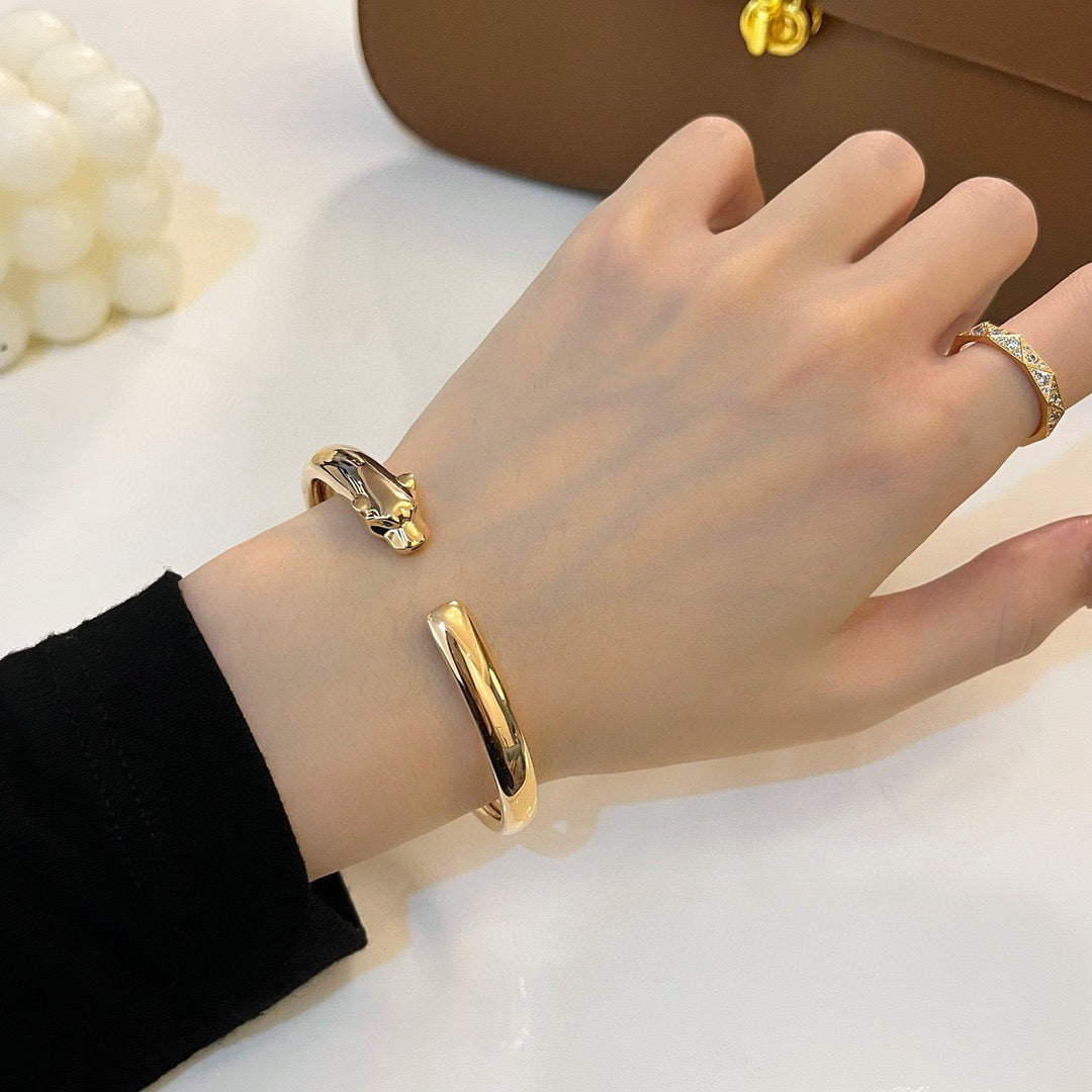 [⭐Seralia]PANTHERE OPEN BRACELET