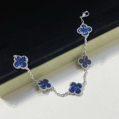 [⭐Seralia]CLOVER 5 MOTIF PIETERSITE BRACELET COLLECTION