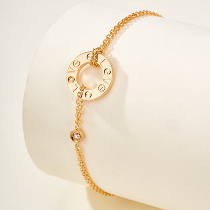 [⭐Seralia]LOVE BRACELET 2 DIAMOND