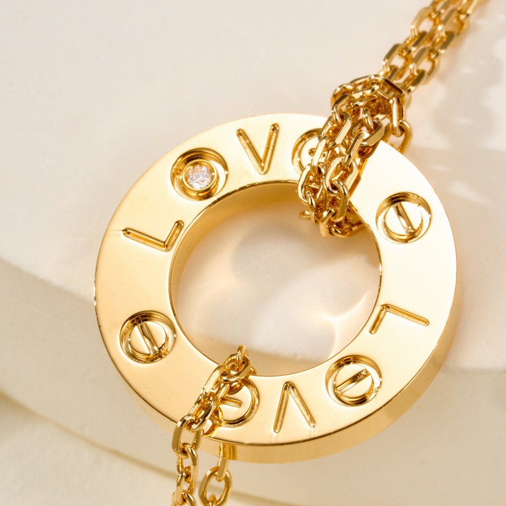 [⭐Seralia]LOVE BRACELET 2 DIAMOND