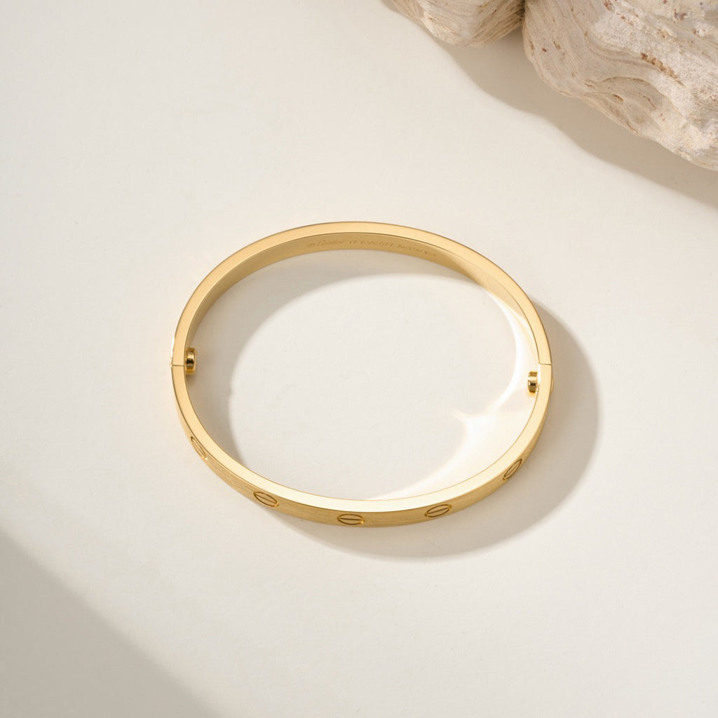 [⭐Seralia]LOVE BRACELET 6.1MM BRUSHED