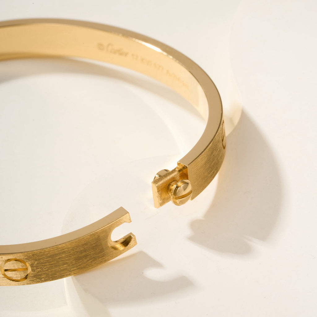 [⭐Seralia]LOVE BRACELET 6.1MM BRUSHED