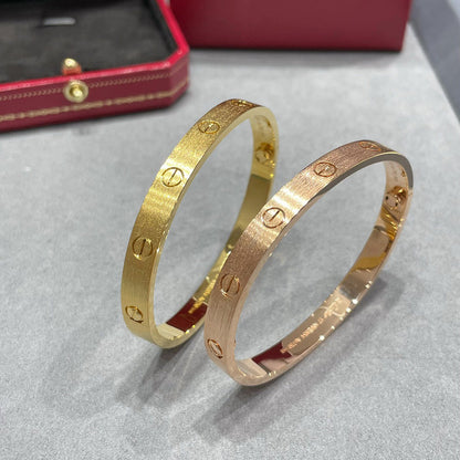 [⭐Seralia]LOVE BRACELET 6.1MM BRUSHED
