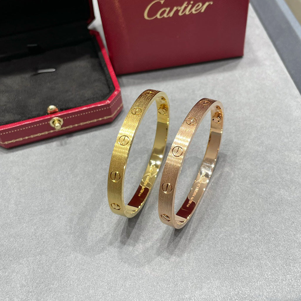 [⭐Seralia]LOVE BRACELET 6.1MM BRUSHED