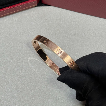[⭐Seralia]LOVE BRACELET 6.1MM BRUSHED