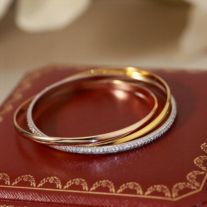 [⭐Seralia]TRINITY 2.8MM SMALL BRACELET