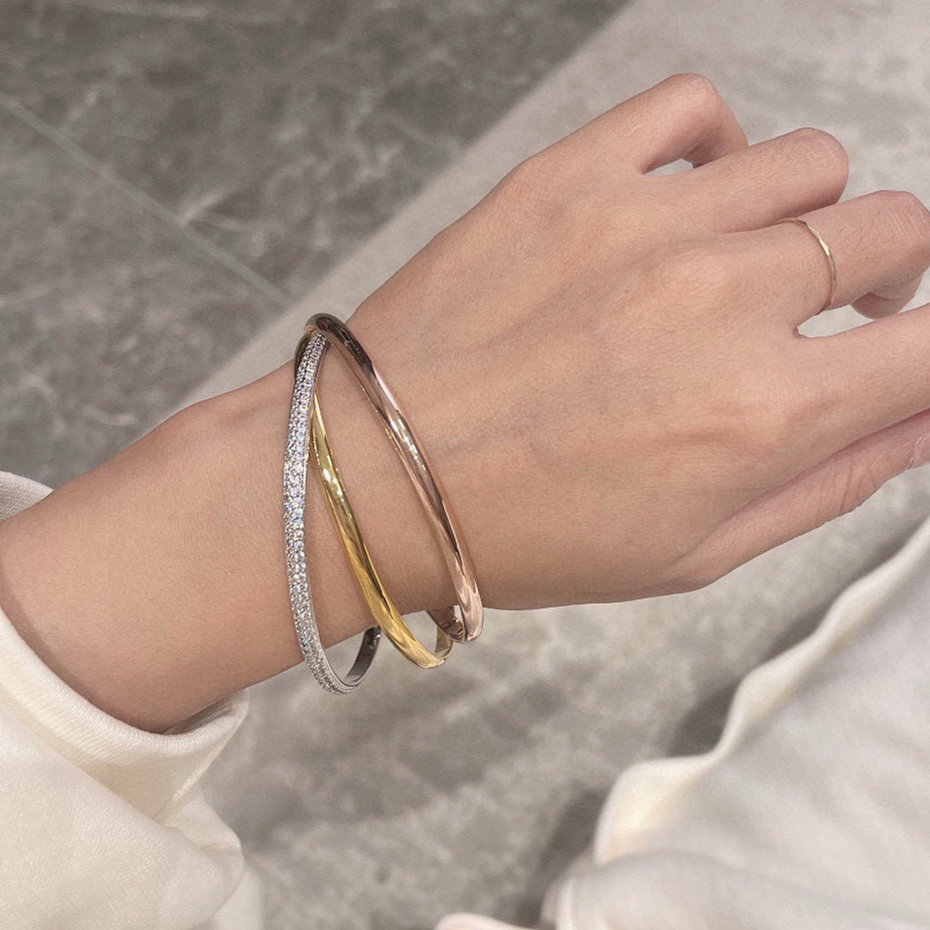 [⭐Seralia]TRINITY 2.8MM SMALL BRACELET