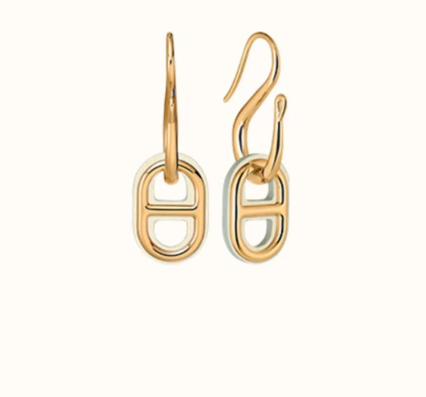 [⭐Seralia]HM O'MAILLON GOLD EARRINGS