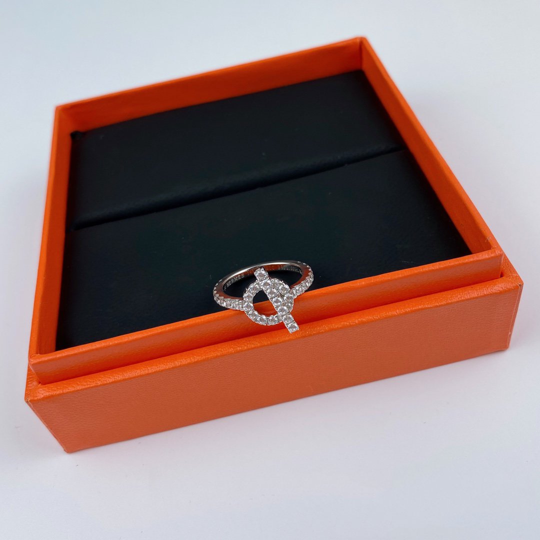 [⭐Seralia]ECHAPPEE RING SILVER DIAMOND