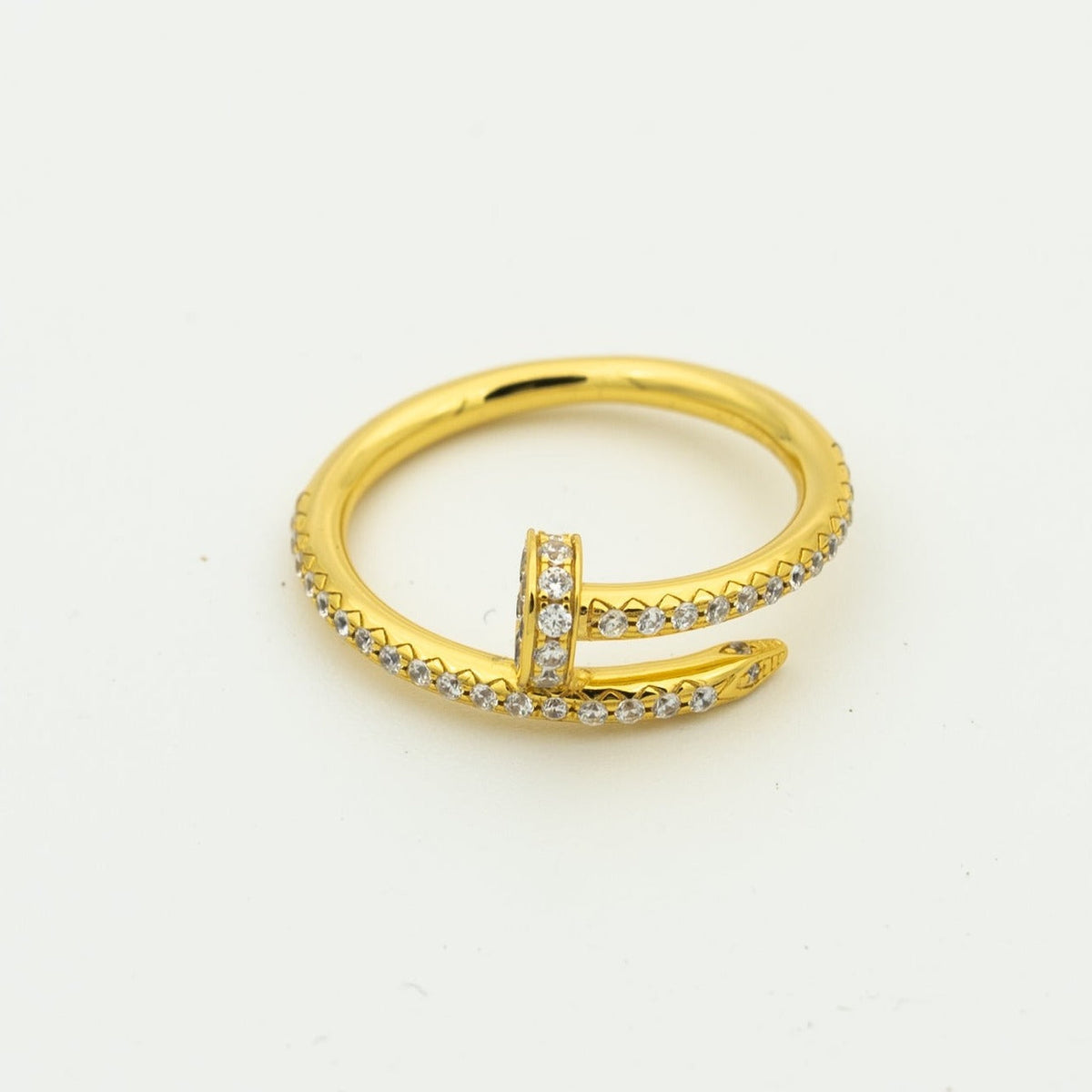 [⭐Seralia]JUSTE RING 1.8MM GOLD DIAMONDS