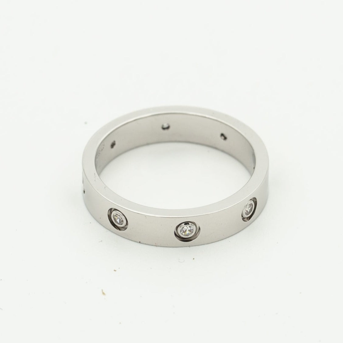 [⭐Seralia]LOVE RING 3.6MM 8 DIAMONDS