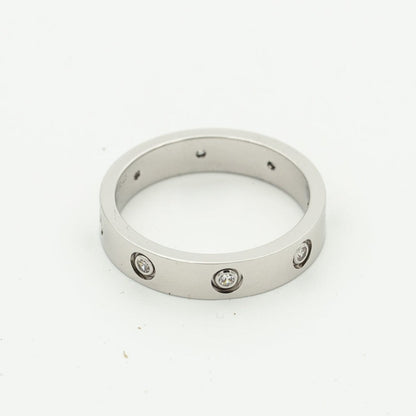 [⭐Seralia]LOVE RING 3.6MM 8 DIAMONDS