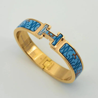 [⭐Seralia]H BRACELET BLUE MULTICOLOR