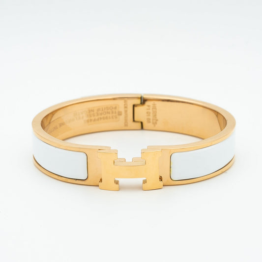 [⭐Seralia]H WHITE BRACELET
