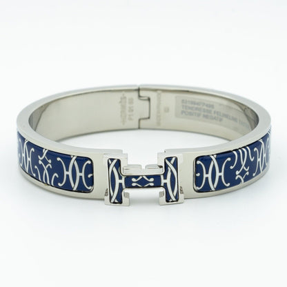 [⭐Seralia]H BRACELET BLACK MULTICOLOR