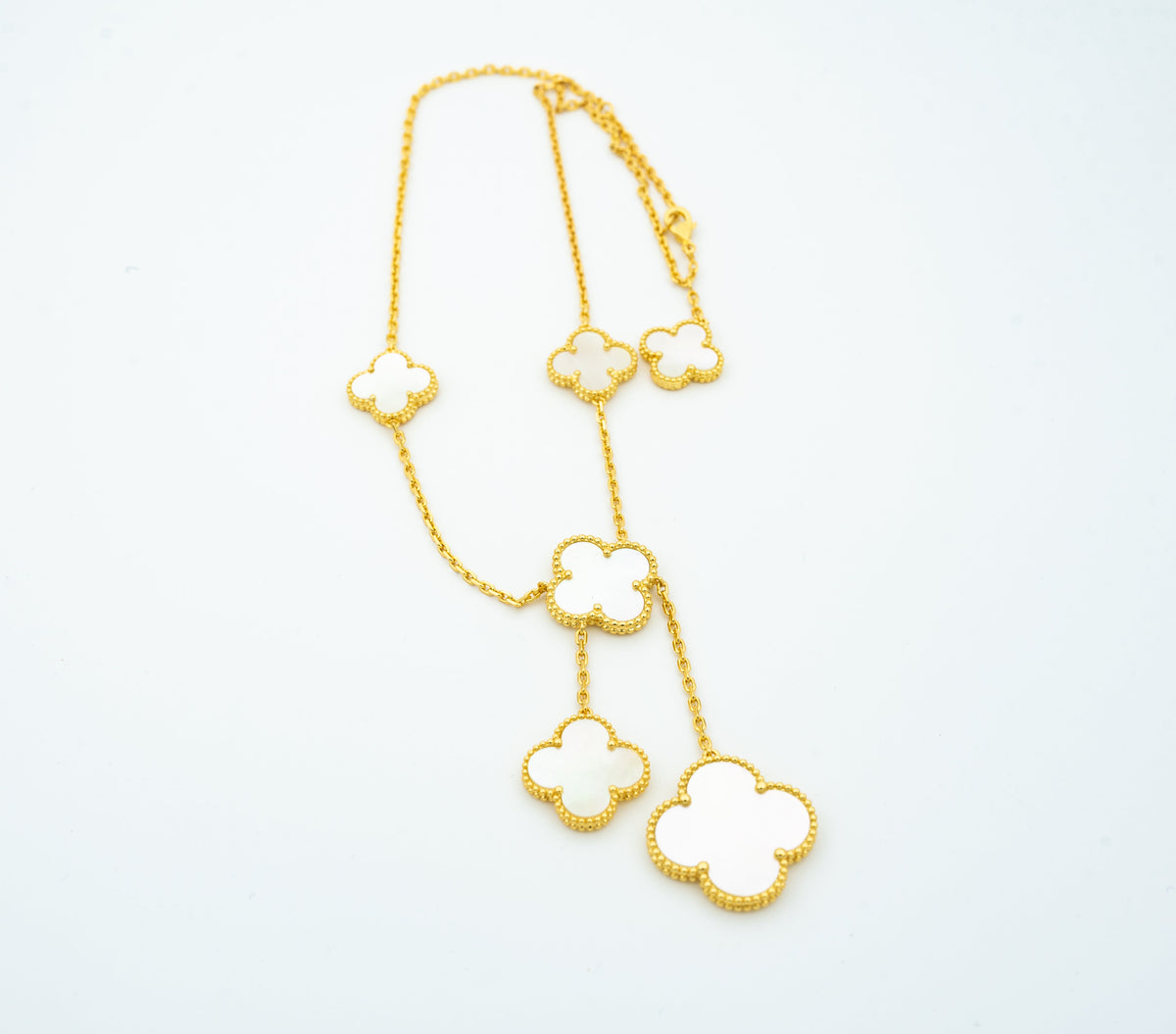 [⭐Seralia]CLOVER MOTHER OF PEARL NECKLACE 6 MOTIF