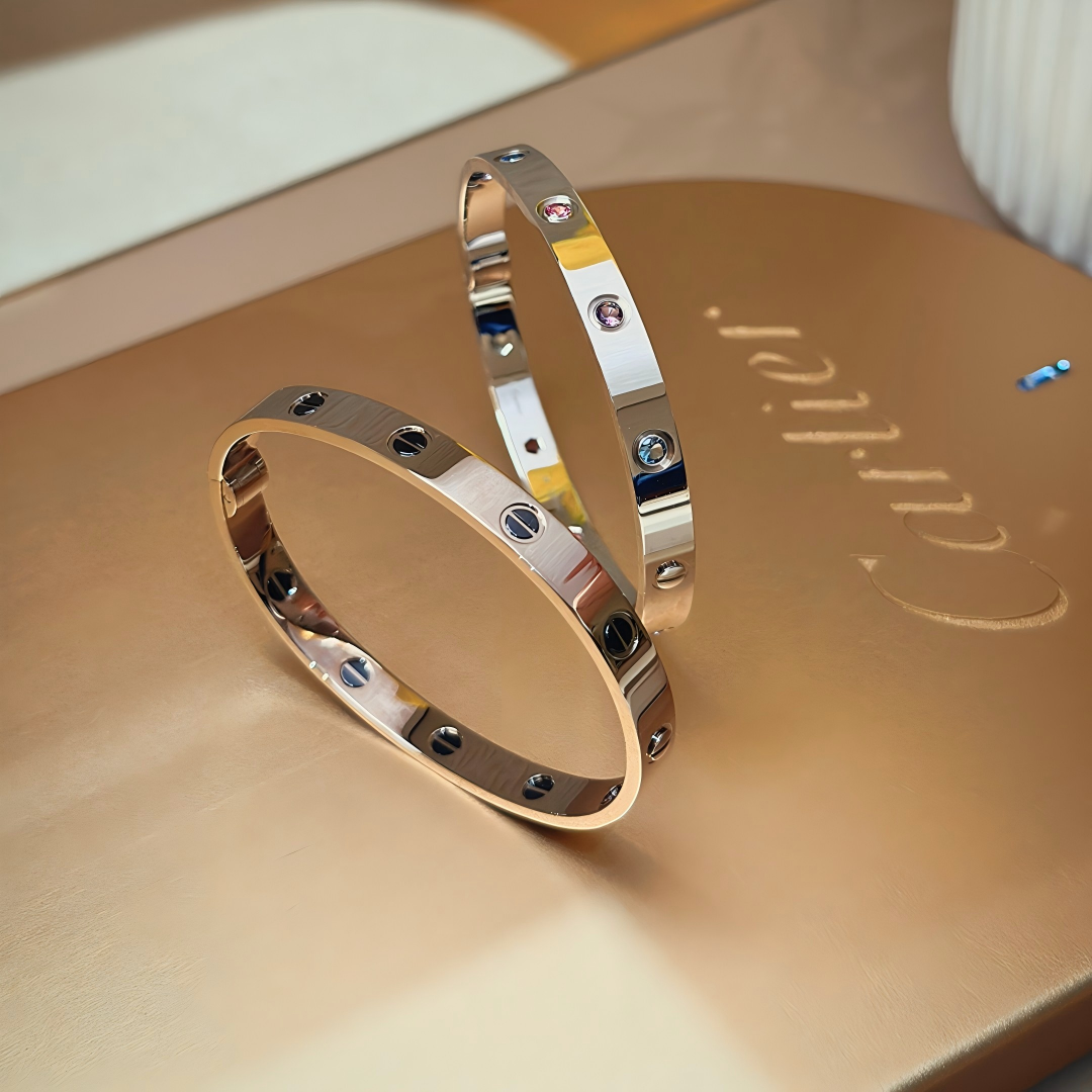 [⭐Seralia] 2026 RAINBOW LOVE BRACELET 6.1MM  10 DIAMONDS