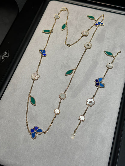 [⭐Seralia] 26 NEW CLOVER 15 MOTIFS LUCKY NECKLACE